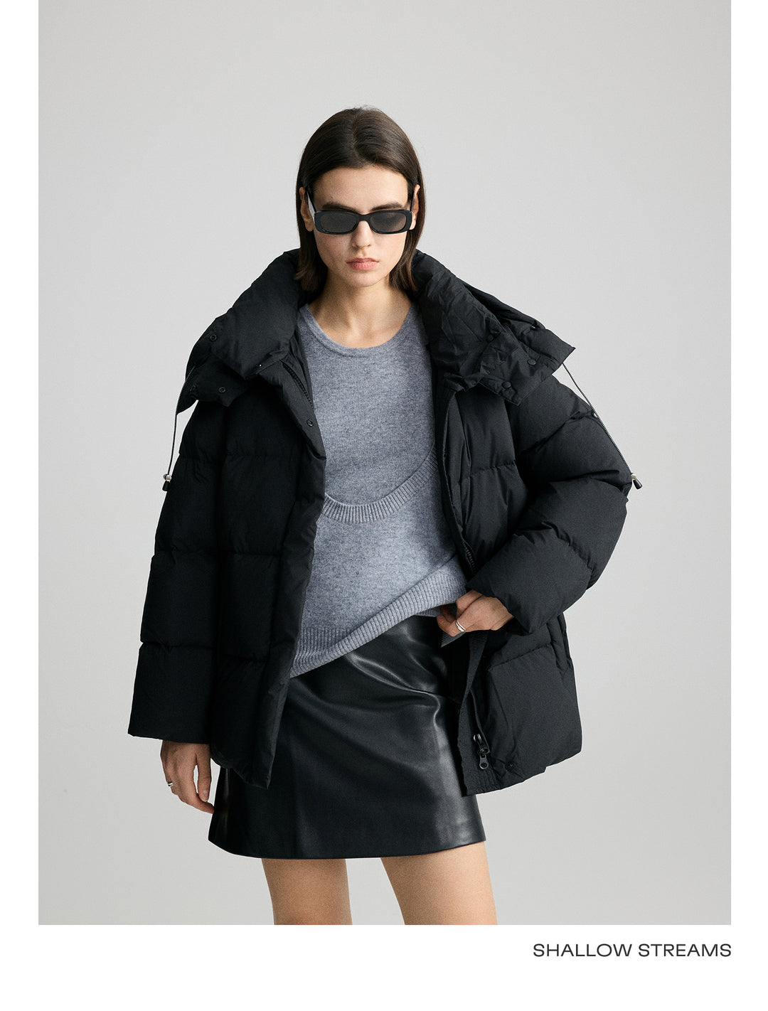 Streamline Down Hooded Jacket SSDJ0076