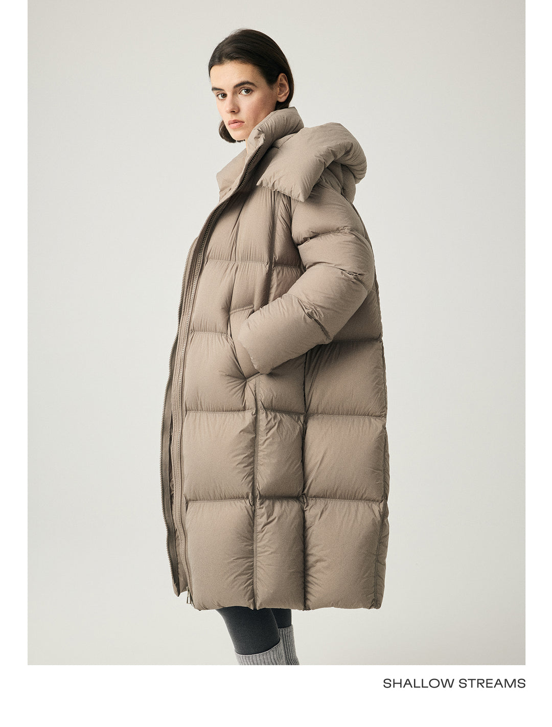 Essential Champagne Puffer Coat SSPC0091