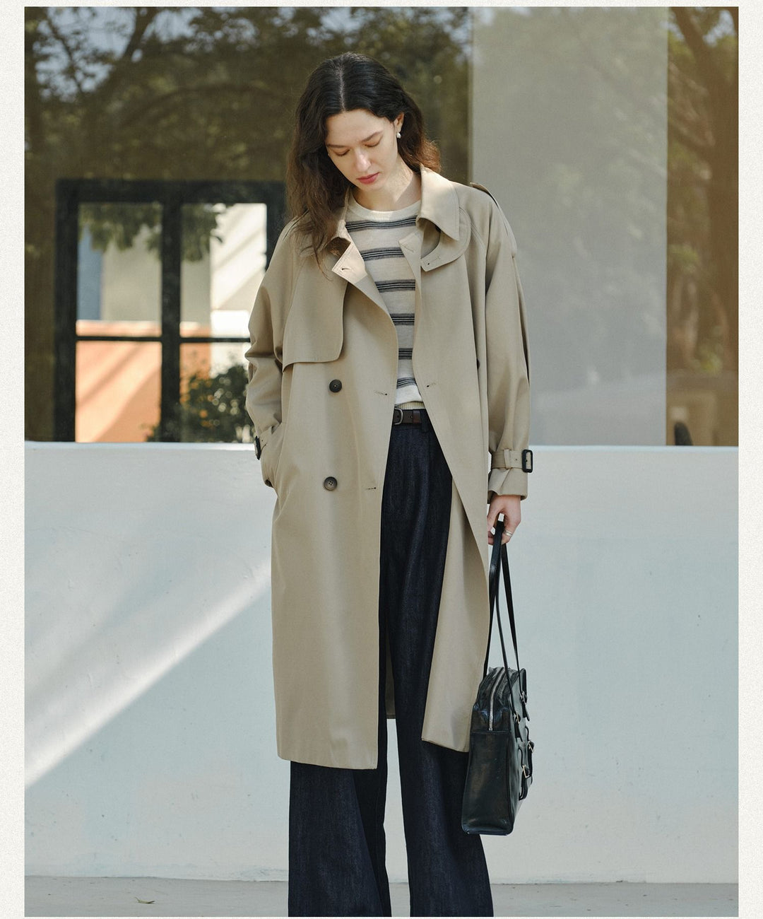 Refined Poise Trench Coat CCTC0141