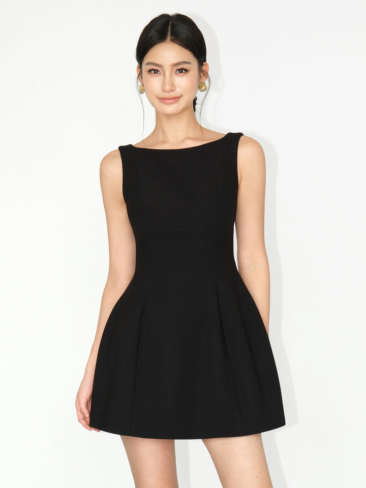 Backless Heart Mini Dress NHMD0160