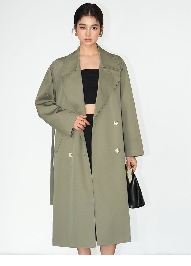 Classic Belted Trench Coat NHTC0150