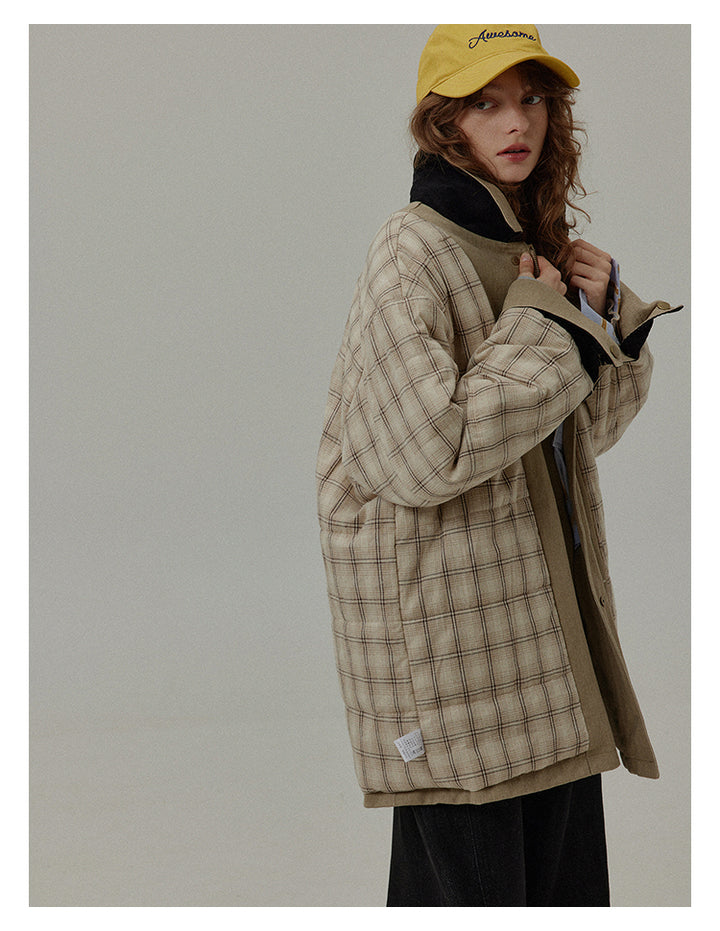 Urban Khaki Oversized Cotton Jacket BMCJ0271