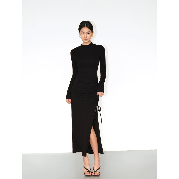Luxe Knit Elegance Dress NHKD0131
