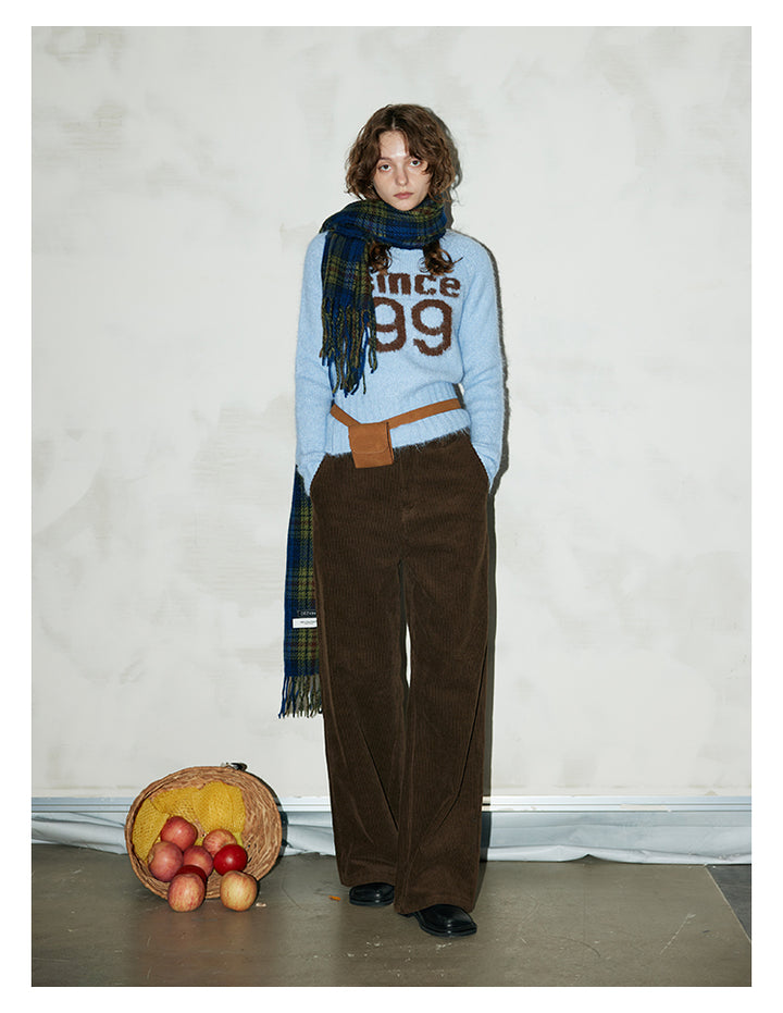 Corduroy Relax Fit Pants BMCP0286