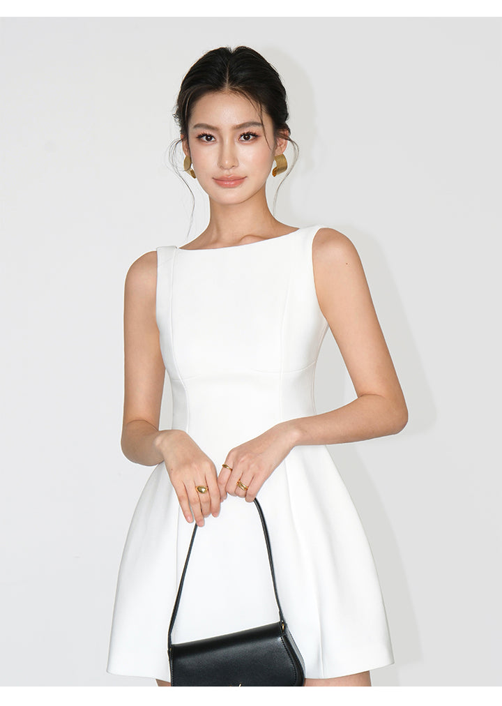 Backless Heart Mini Dress NHMD0160
