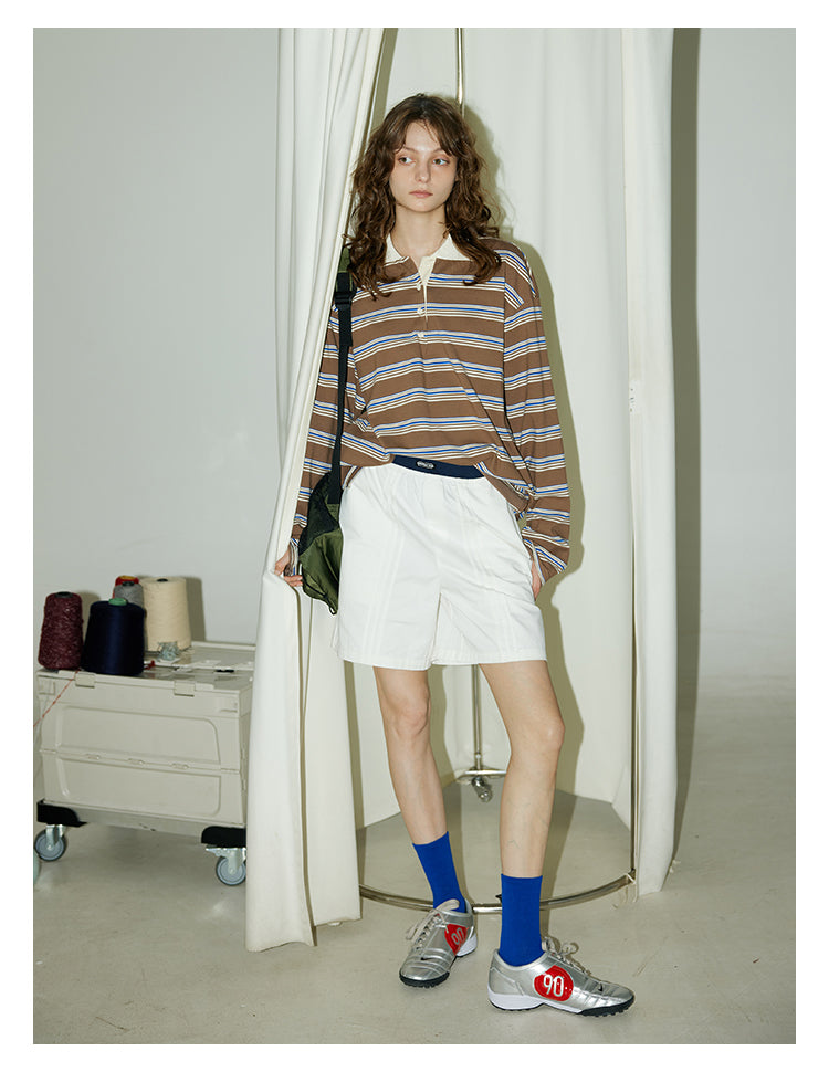 Brown Stripe Cotton Long SleeveBLST0268
