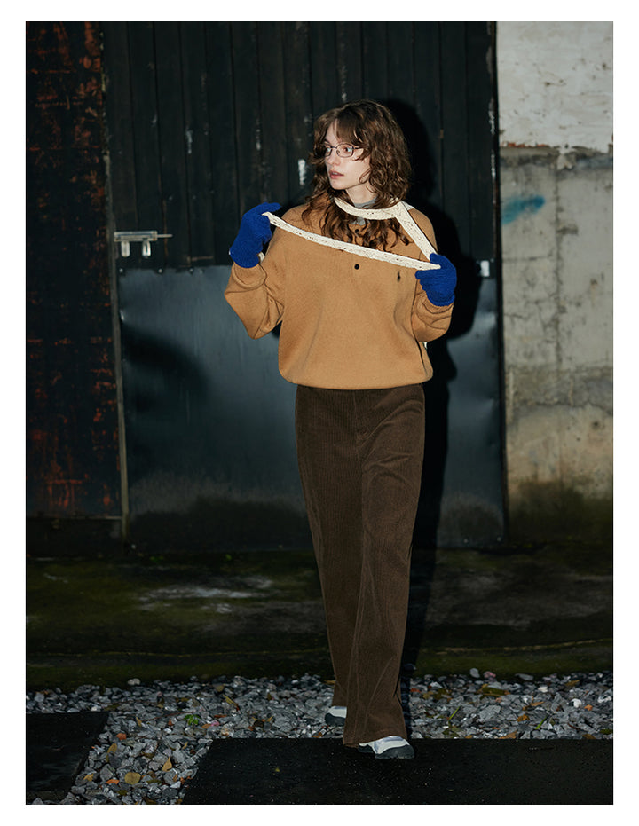 Corduroy Relax Fit Pants BMCP0286