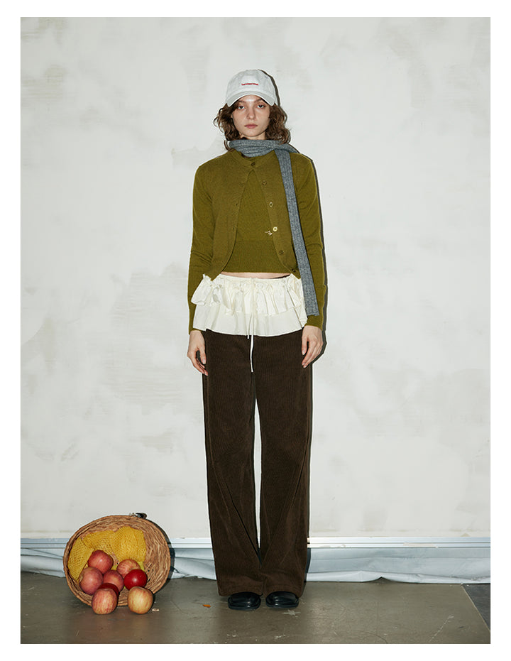 Corduroy Relax Fit Pants BMCP0286