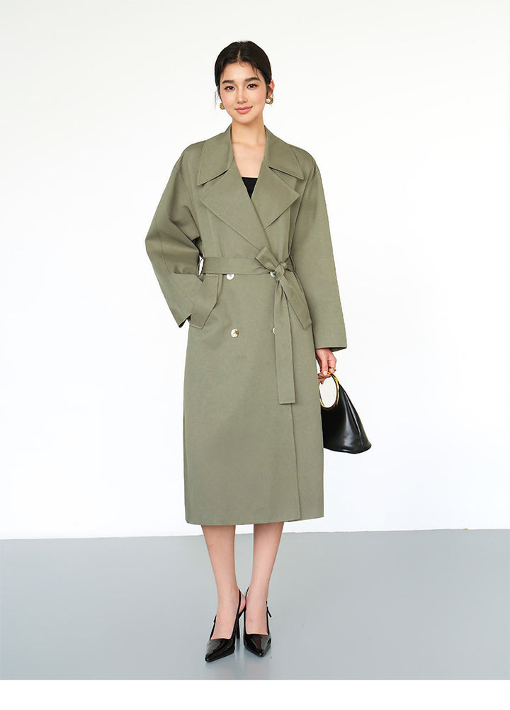 Classic Belted Trench Coat NHTC0150