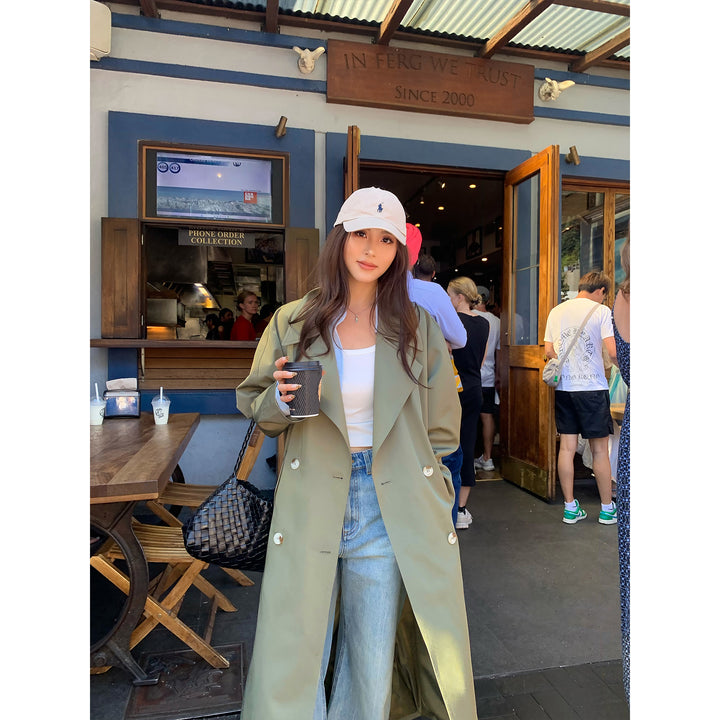 Classic Belted Trench Coat NHTC0150