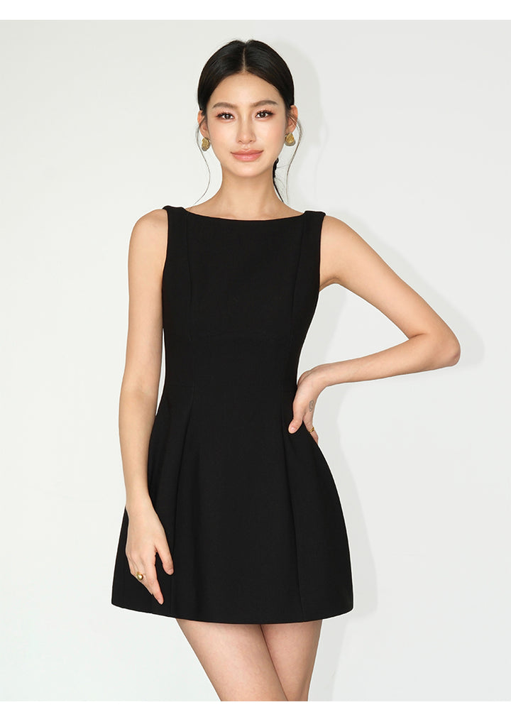 Backless Heart Mini Dress NHMD0160