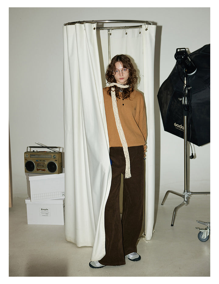 Corduroy Relax Fit Pants BMCP0286