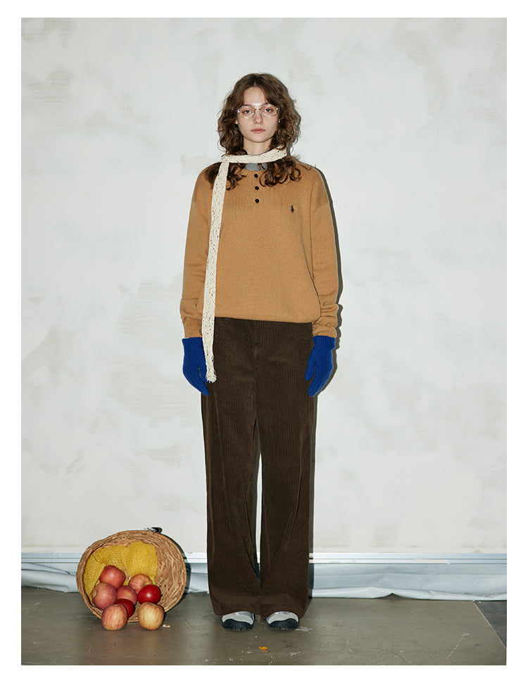 Corduroy Relax Fit Pants BMCP0286