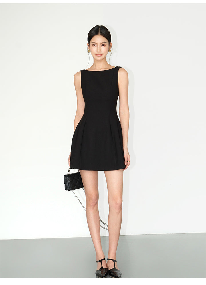 Backless Heart Mini Dress NHMD0160