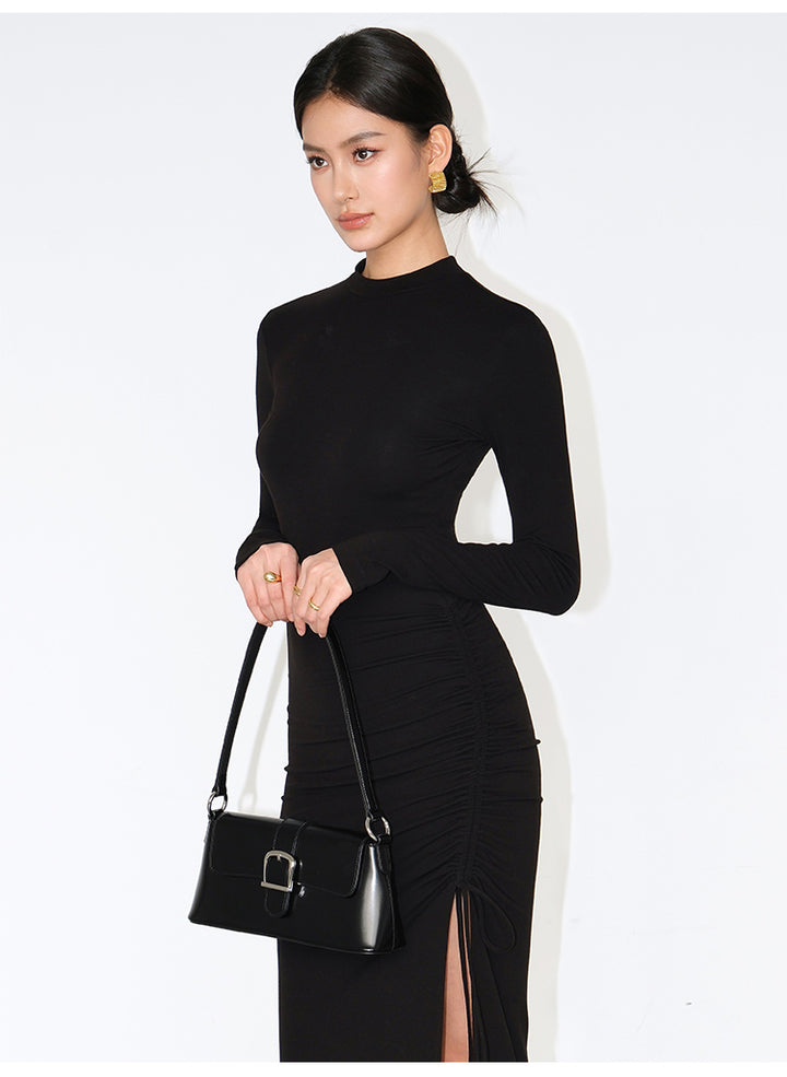 Luxe Knit Elegance Dress NHKD0131