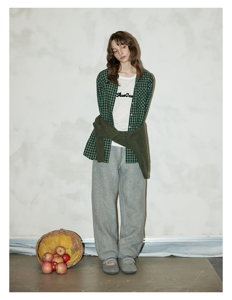 Green Valley Check Overshirt OMOS0284
