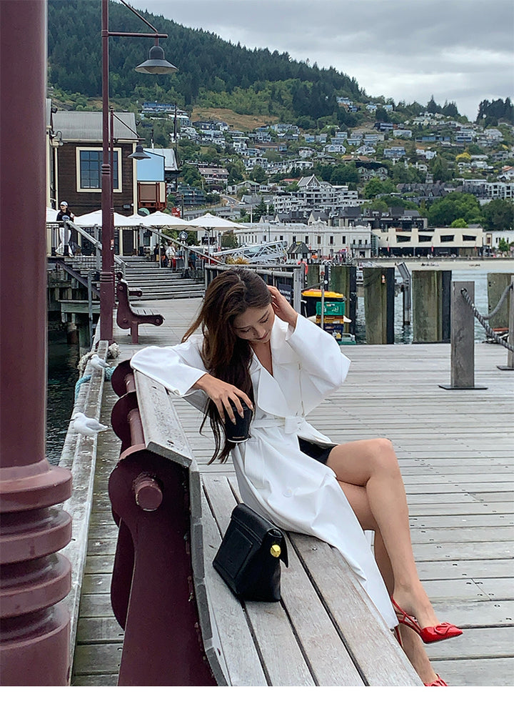 Classic Belted Trench Coat NHTC0150