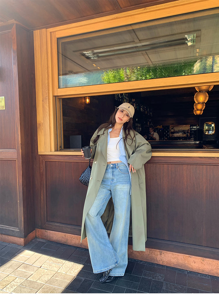 Classic Belted Trench Coat NHTC0150