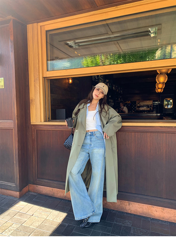 Classic Belted Trench Coat NHTC0150