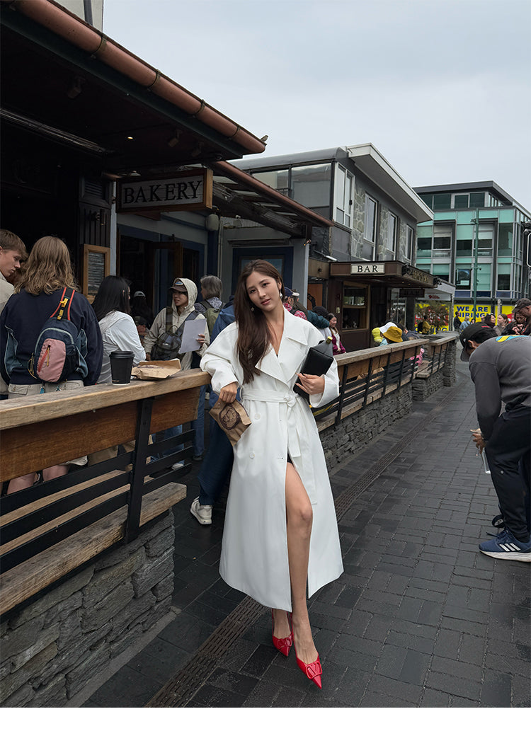 Classic Belted Trench Coat NHTC0150