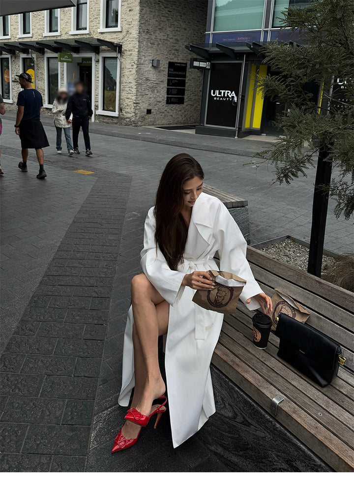 Classic Belted Trench Coat NHTC0150