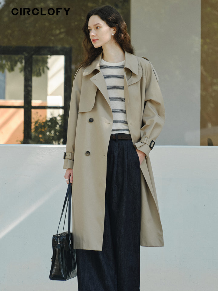 Refined Poise Trench Coat CCTC0141