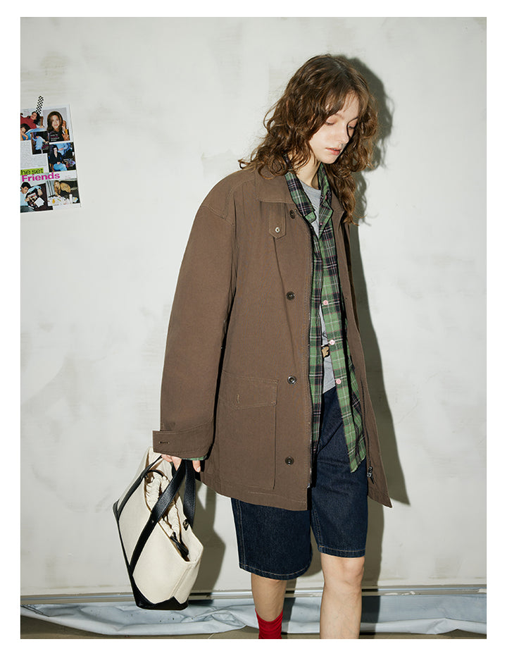 Grass Green Plaid Shirt BMPS0270