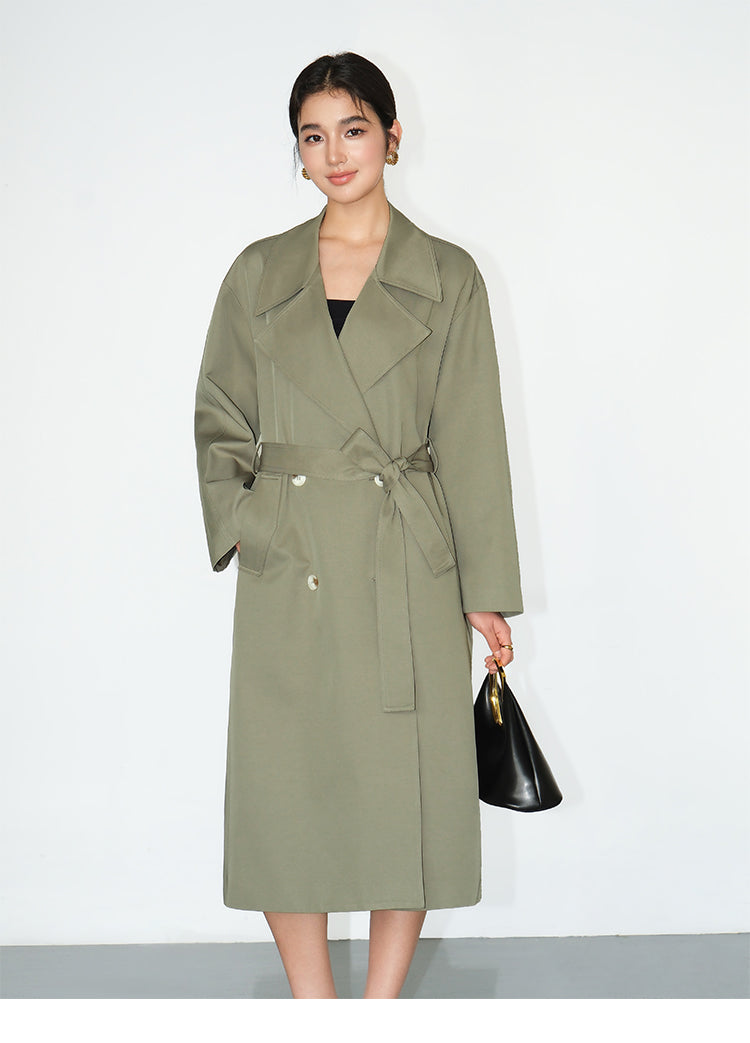 Classic Belted Trench Coat NHTC0150
