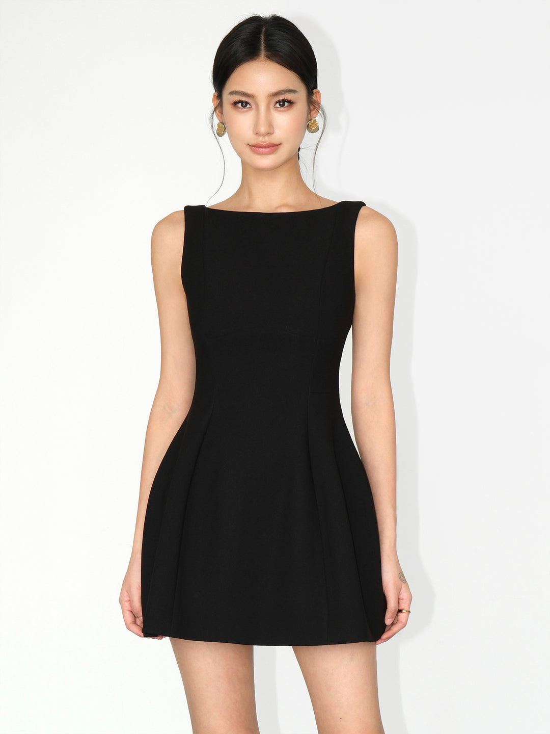 Backless Heart Mini Dress NHMD0160