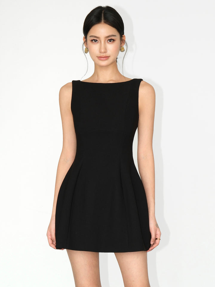 Backless Heart Mini Dress NHMD0160