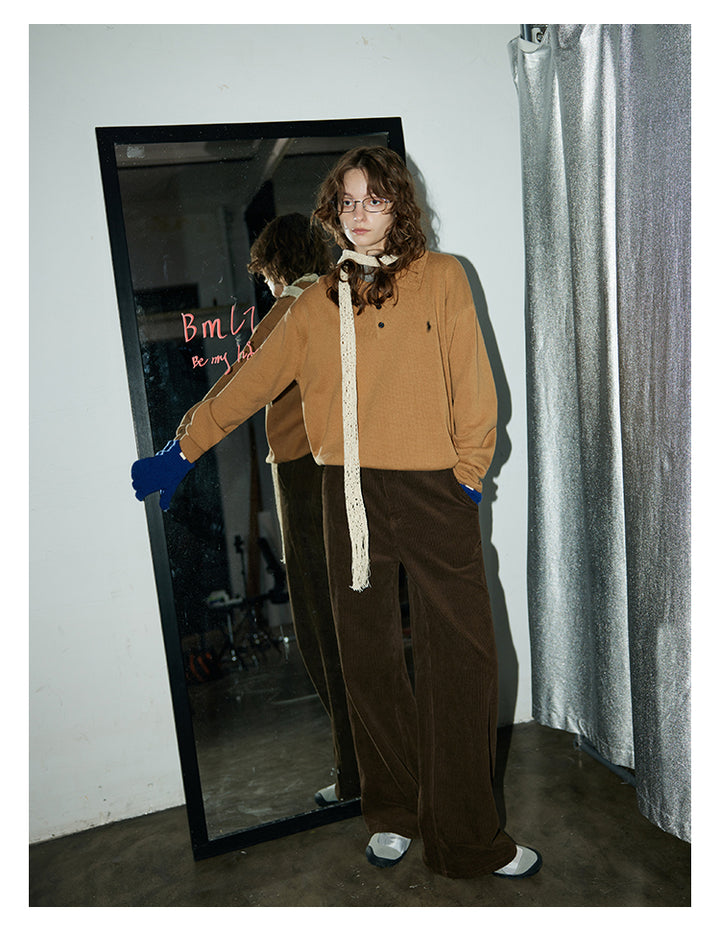 Corduroy Relax Fit Pants BMCP0286