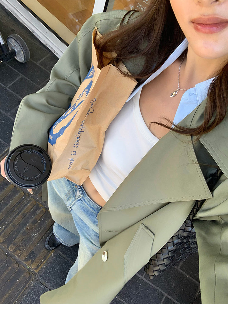 Classic Belted Trench Coat NHTC0150