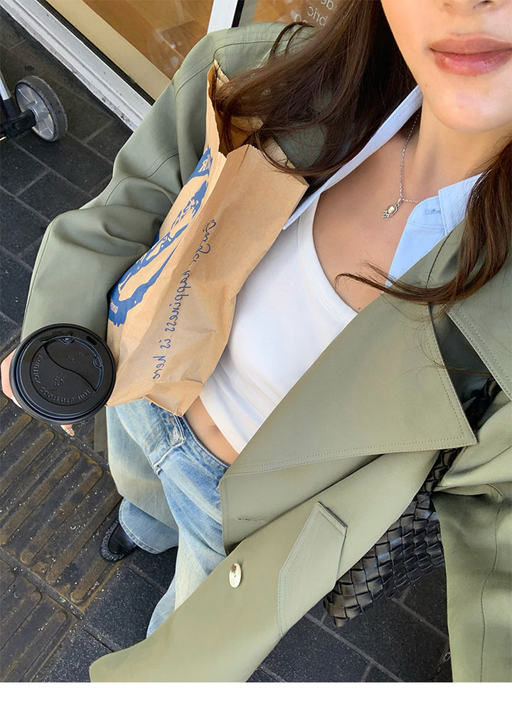 Classic Belted Trench Coat NHTC0150