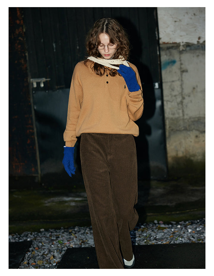 Corduroy Relax Fit Pants BMCP0286