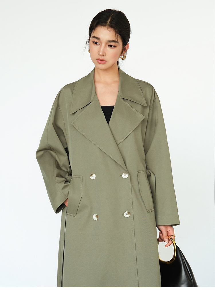 Classic Belted Trench Coat NHTC0150