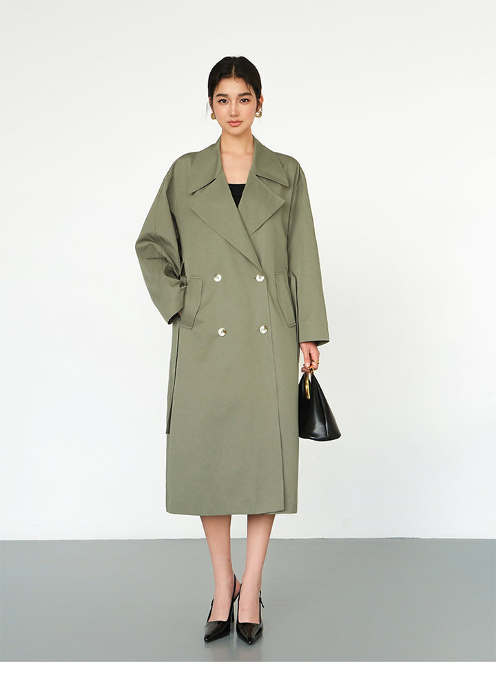 Classic Belted Trench Coat NHTC0150