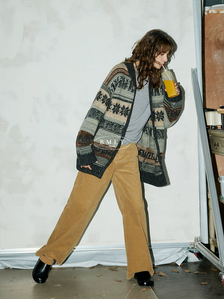 Corduroy Relax Fit Pants BMCP0286