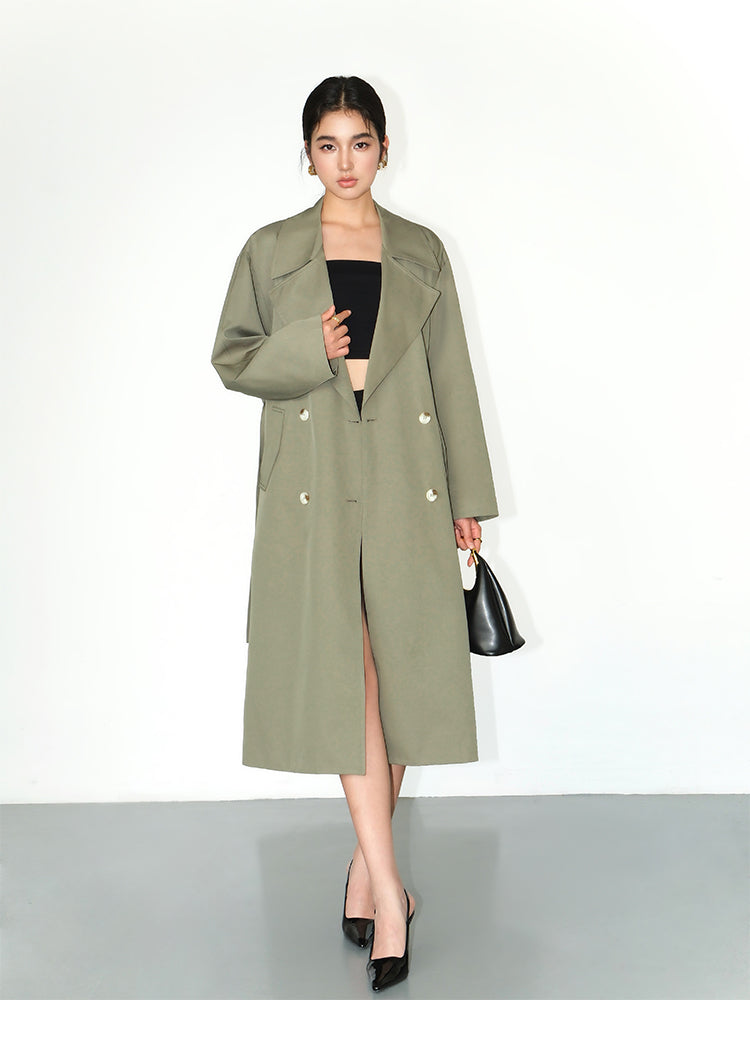Classic Belted Trench Coat NHTC0150