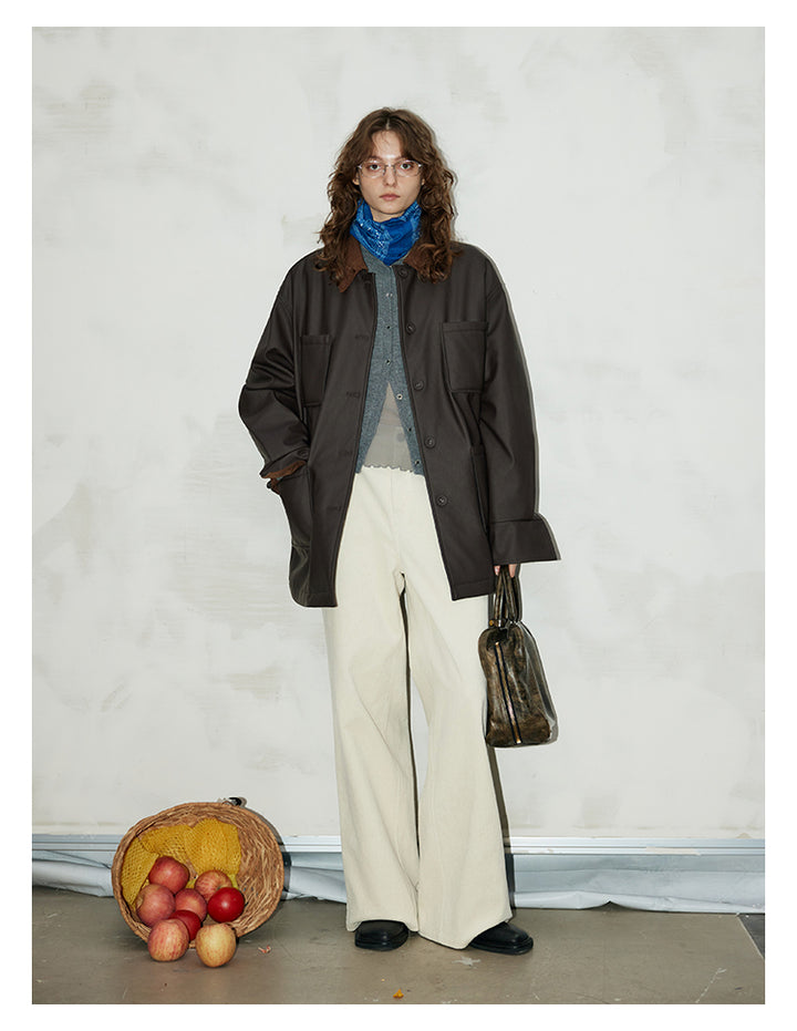 Corduroy Relax Fit Pants BMCP0286