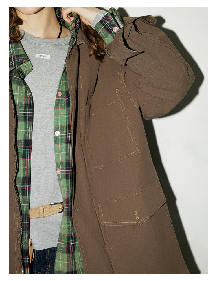 Grass Green Plaid Shirt BMPS0270