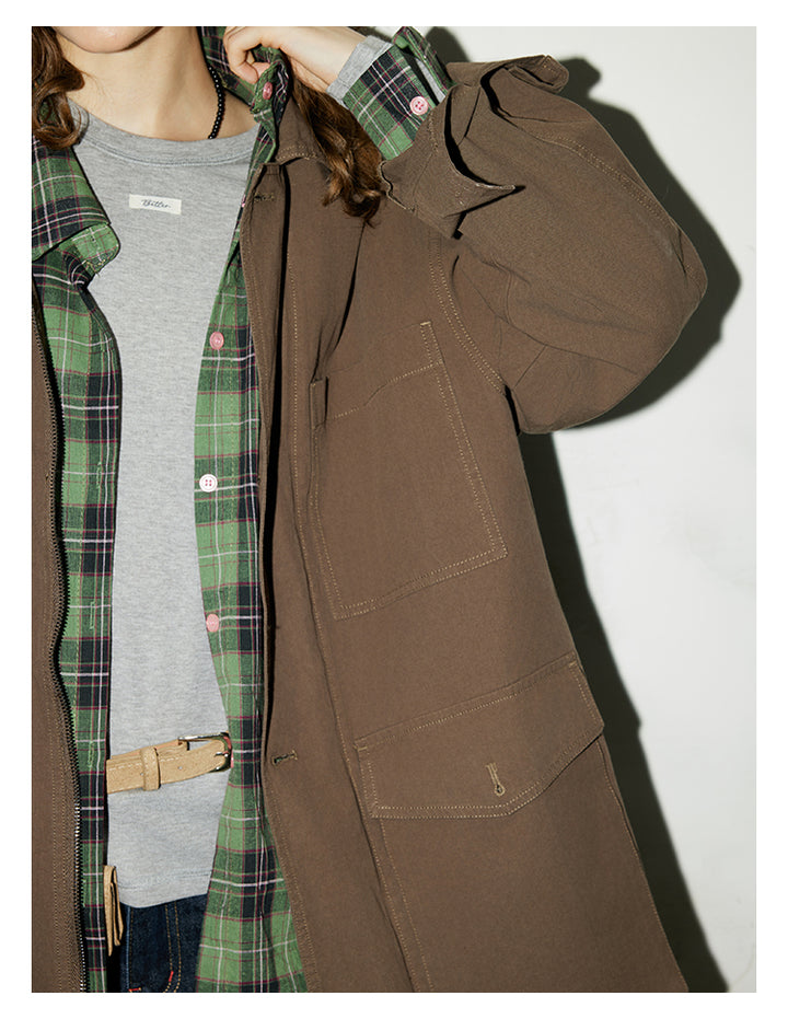Grass Green Plaid Shirt BMPS0270