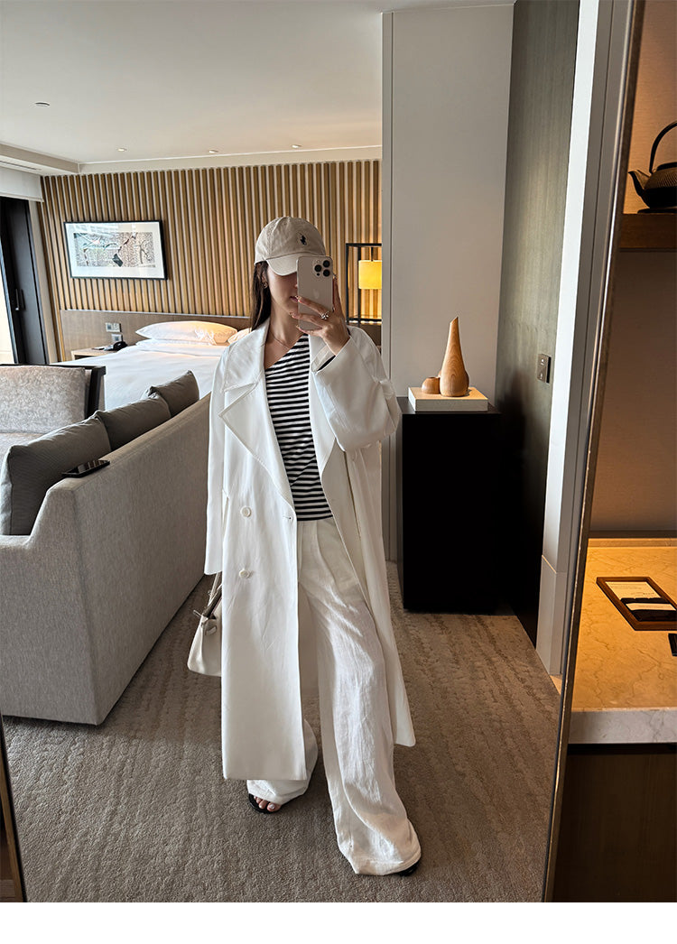 Classic Belted Trench Coat NHTC0150