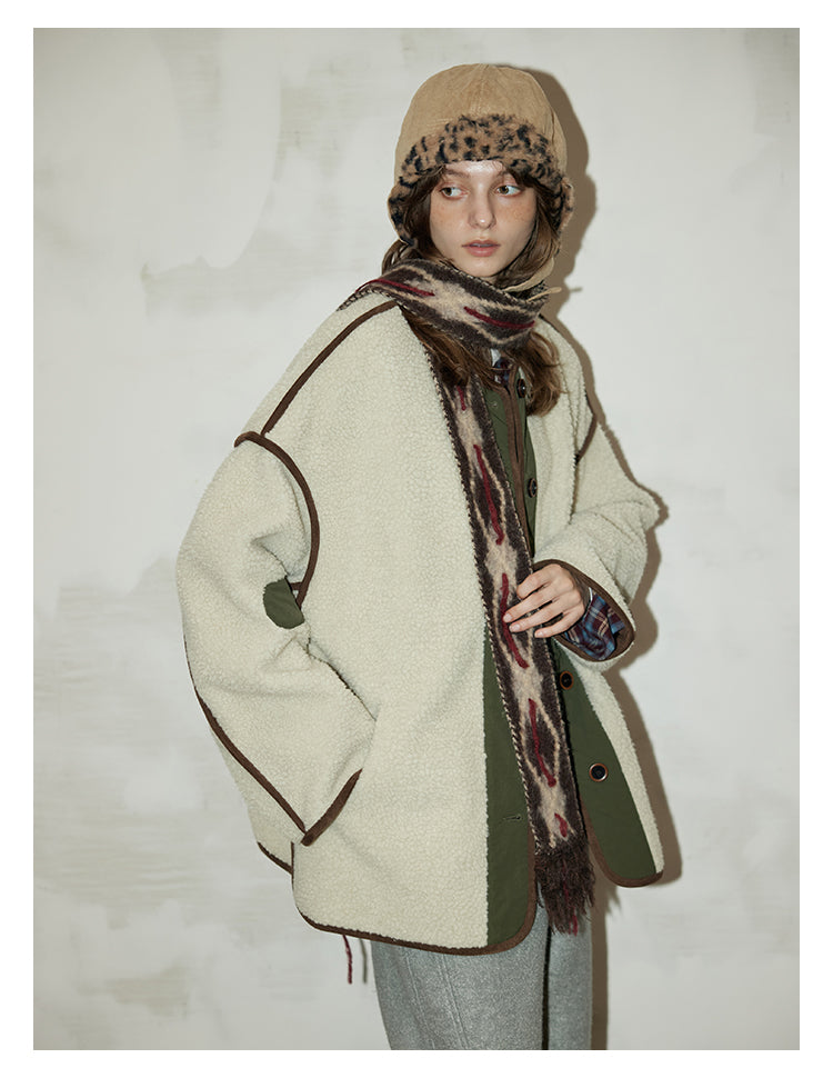 Alpine Cream Fleece Jacket BMFJ0285