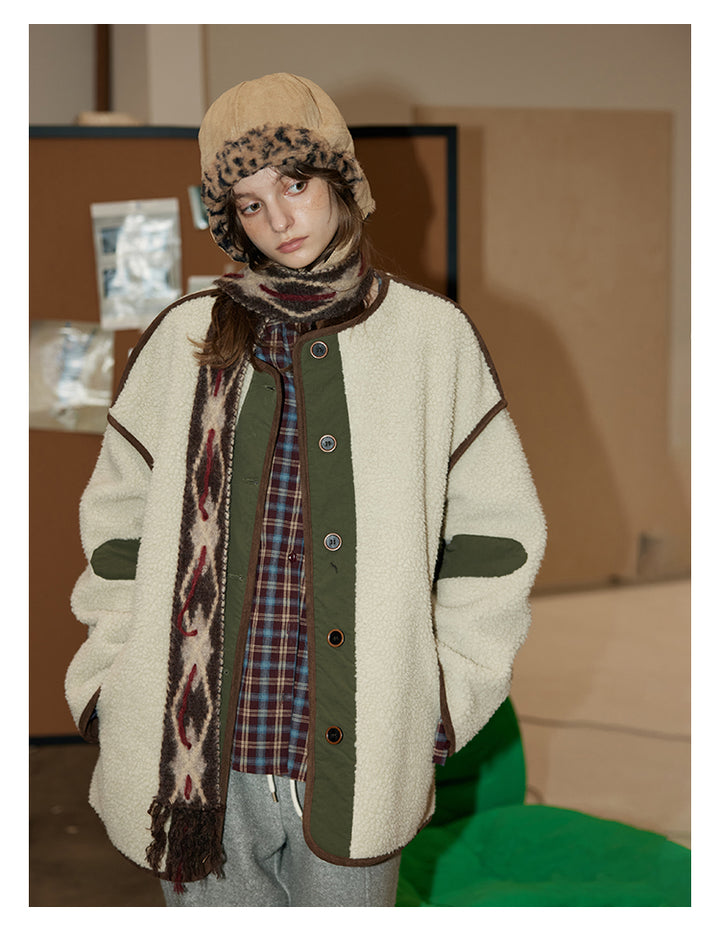Alpine Cream Fleece Jacket BMFJ0285