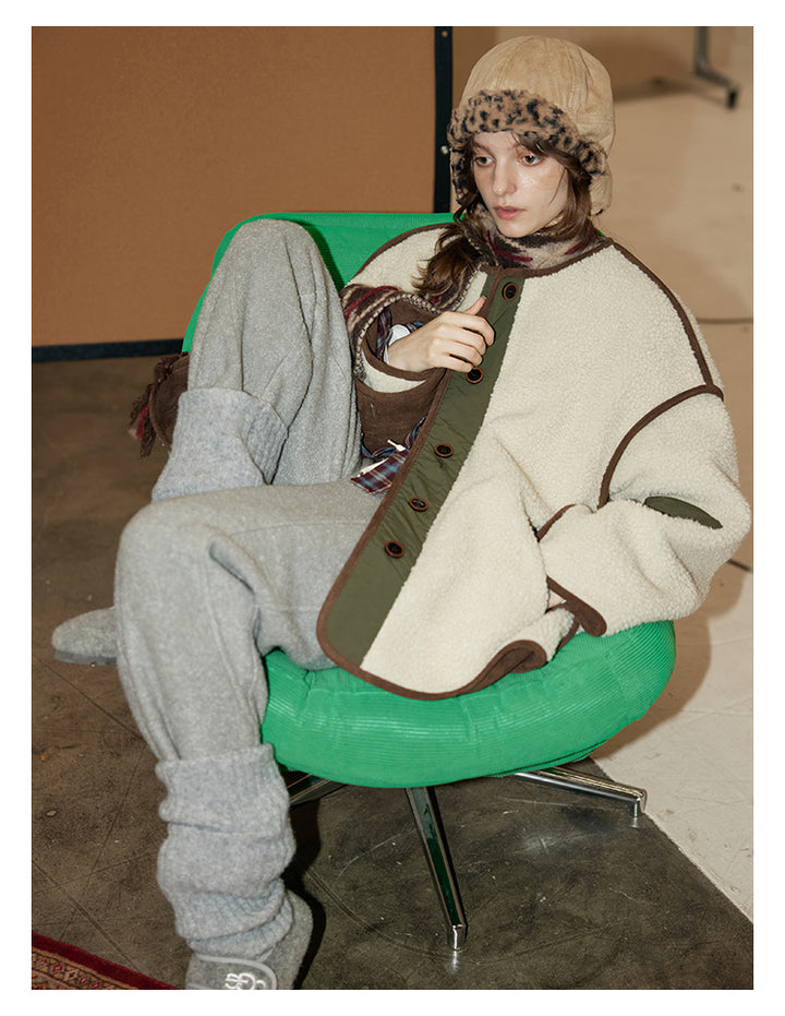Alpine Cream Fleece Jacket BMFJ0285