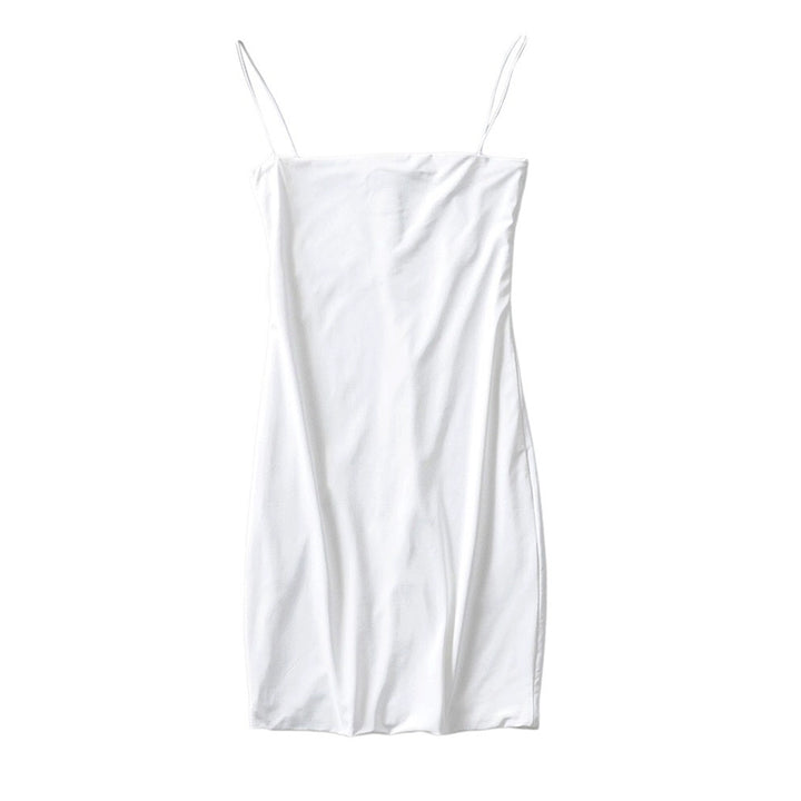 SleekGlow Spaghetti Strap Mini Dress LHMD0243