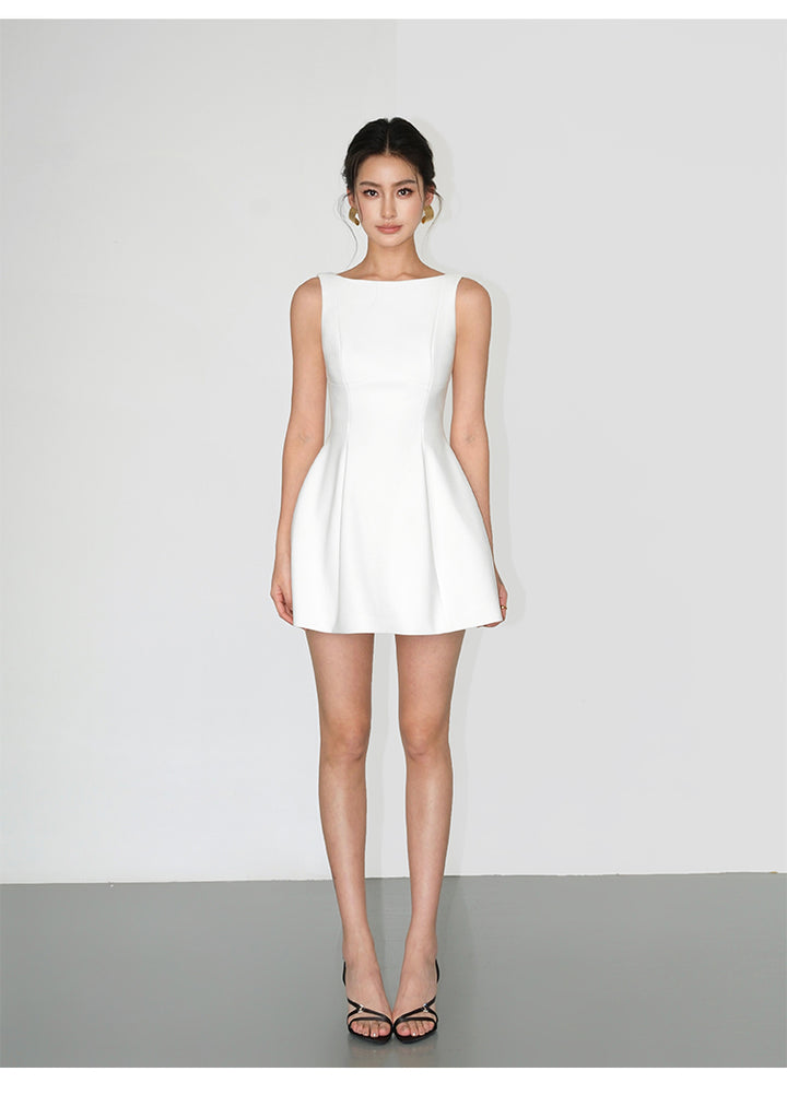 Backless Heart Mini Dress NHMD0160