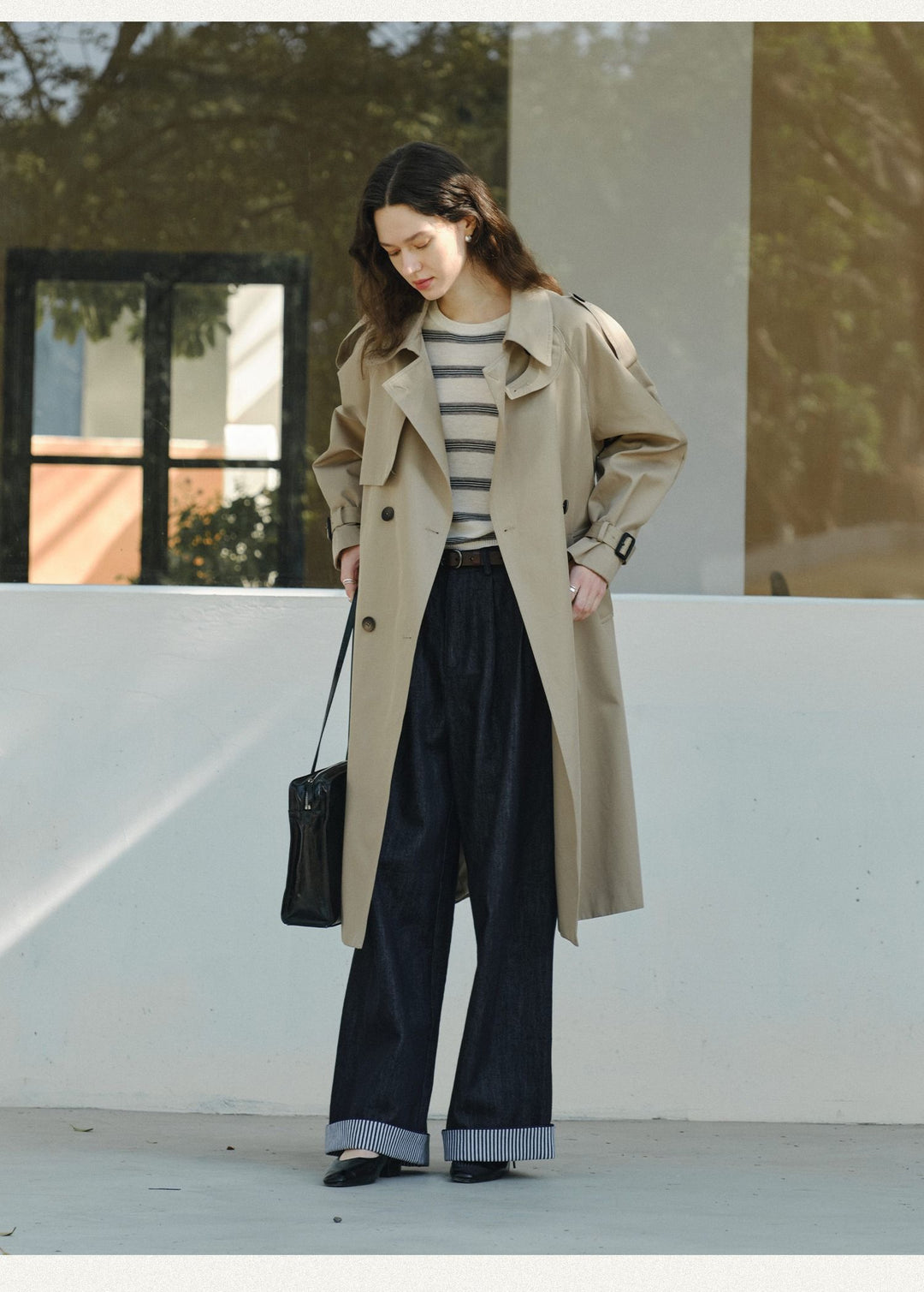 Refined Poise Trench Coat CCTC0141