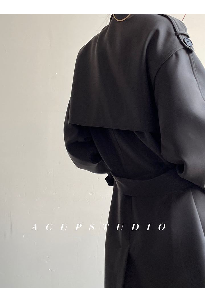 Double-Breasted Trench Coat ACTC0001