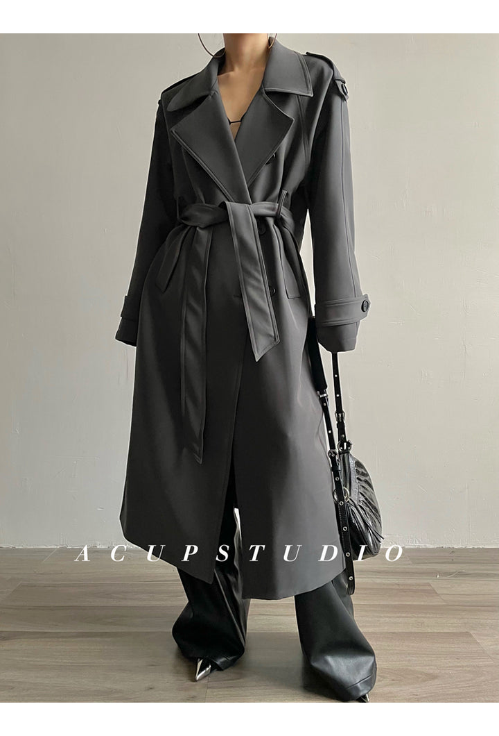 Double-Breasted Trench Coat ACTC0001